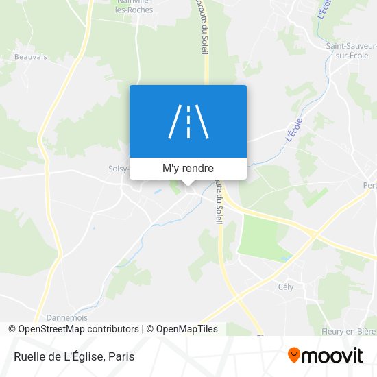 Ruelle de L'Église plan