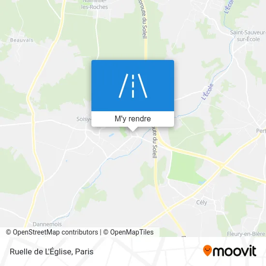 Ruelle de L'Église plan