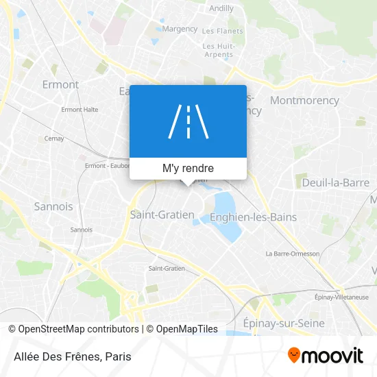 Allée Des Frênes plan