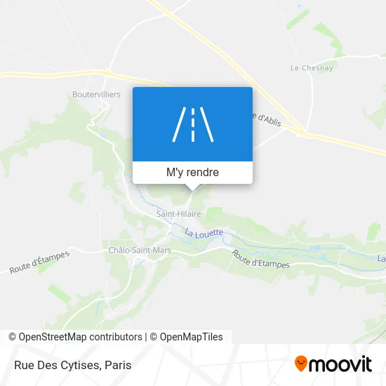 Rue Des Cytises plan