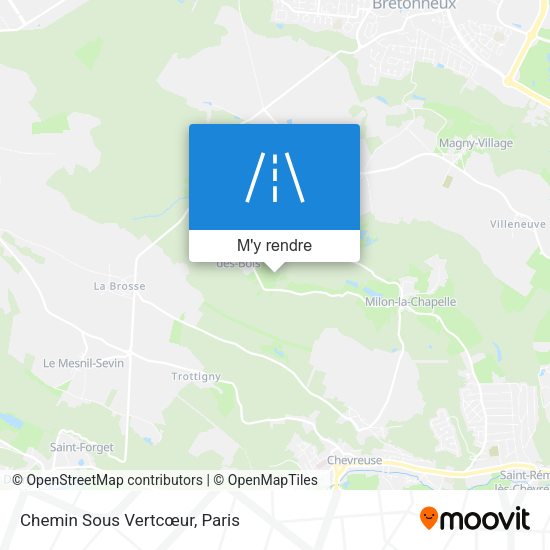 Chemin Sous Vertcœur plan