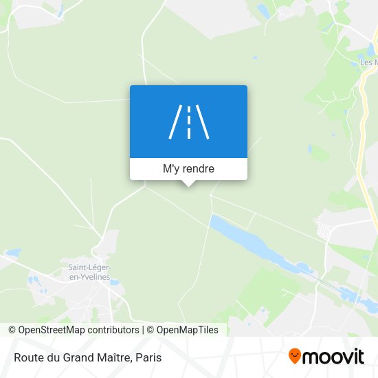 Route Du Grand Maître plan