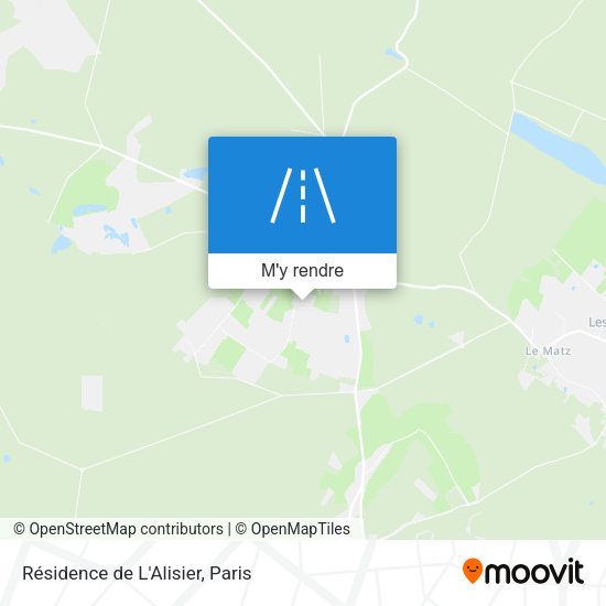 Résidence De L'Alisier plan
