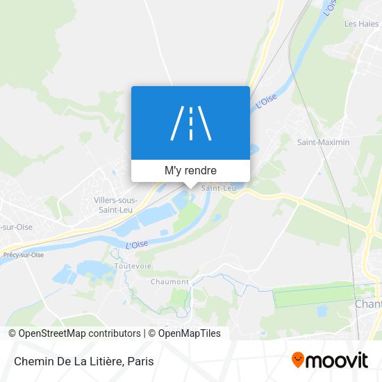 Chemin De La Litière plan