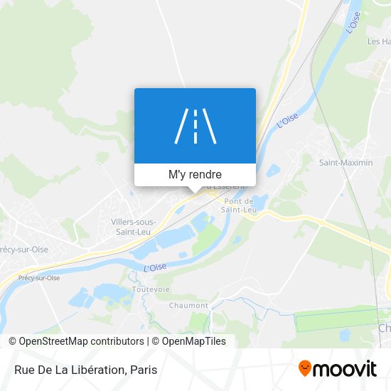 Rue De La Libération plan