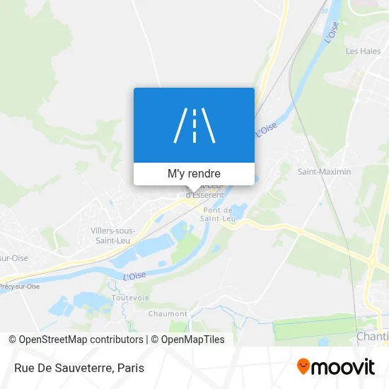 Rue De Sauveterre plan