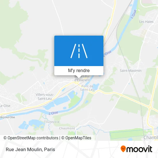 Rue Jean Moulin plan