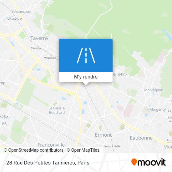 28 Rue Des Petites Tannières plan