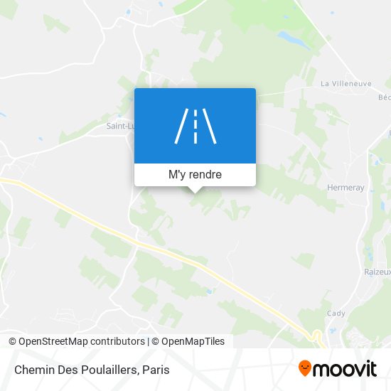 Chemin Des Poulaillers plan