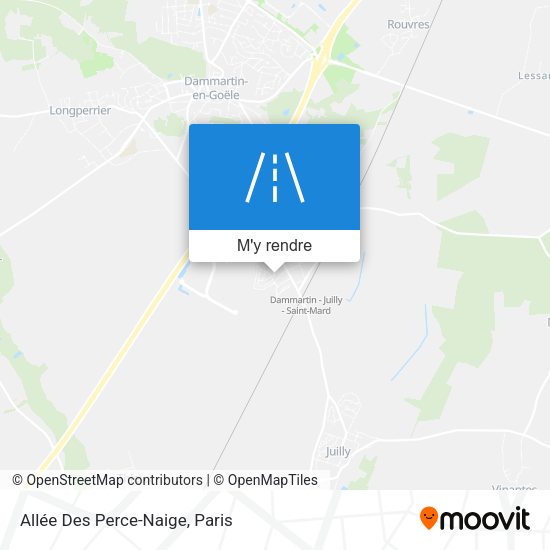 Allée Des Perce-Naige plan