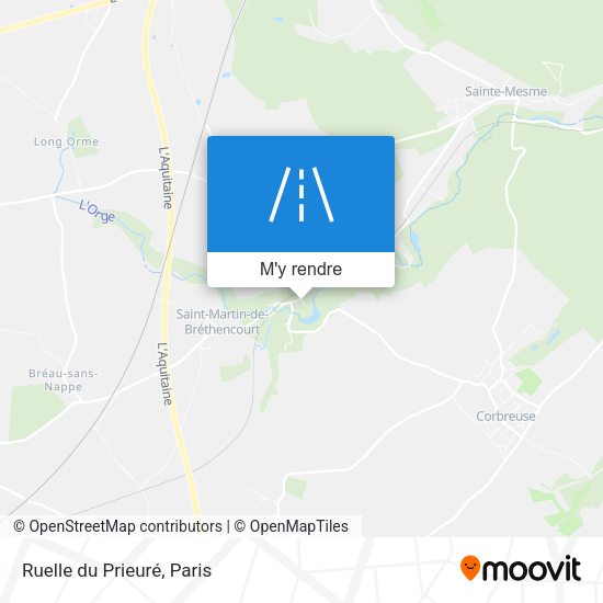 Ruelle du Prieuré plan