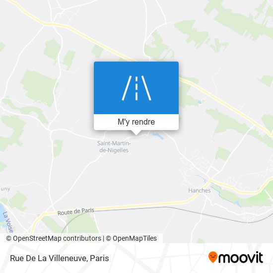 Rue De La Villeneuve plan