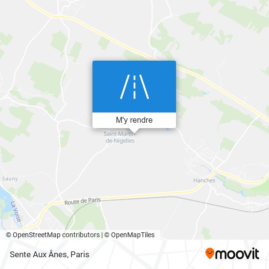 Sente Aux Ânes plan
