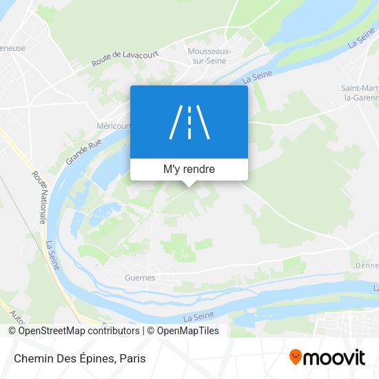 Chemin Des Épines plan