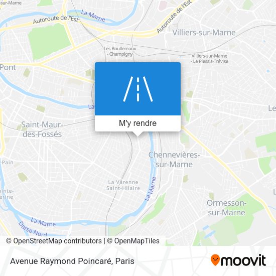 Avenue Raymond Poincaré plan