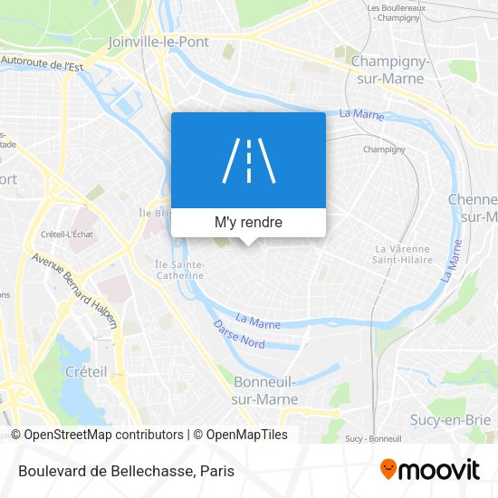 Boulevard de Bellechasse plan