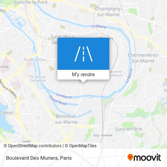 Boulevard Des Muriers plan