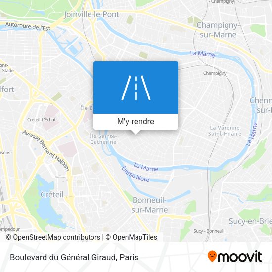 Boulevard du Général Giraud plan