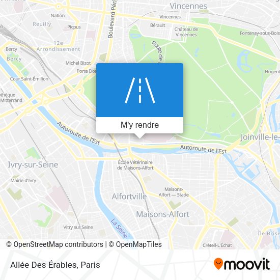 Allée Des Érables plan