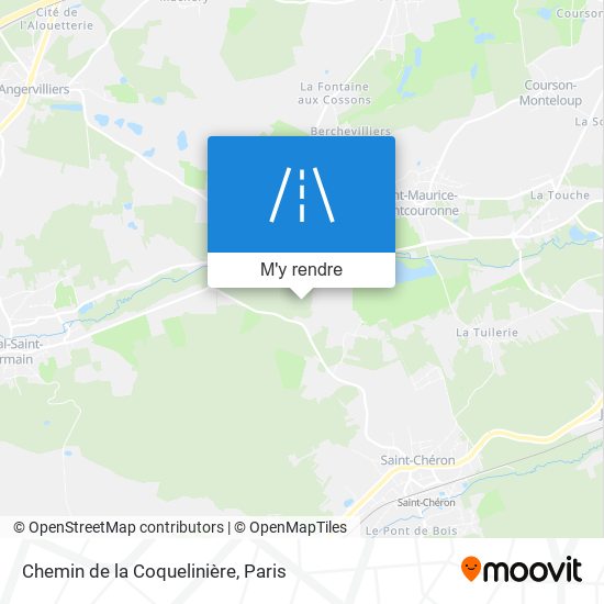 Chemin De La Coquelinière plan