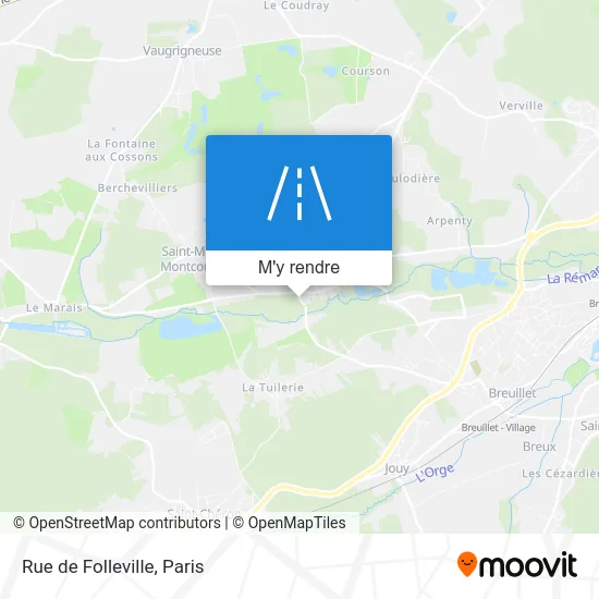 Rue de Folleville plan