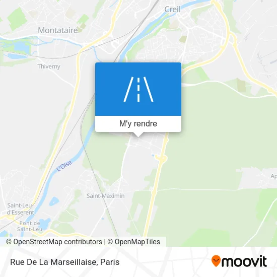 Rue De La Marseillaise plan