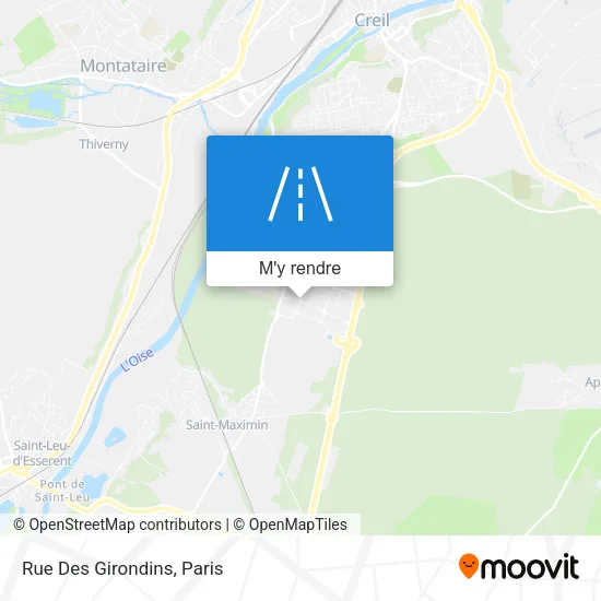 Rue Des Girondins plan