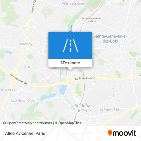 Allée Avicenne plan