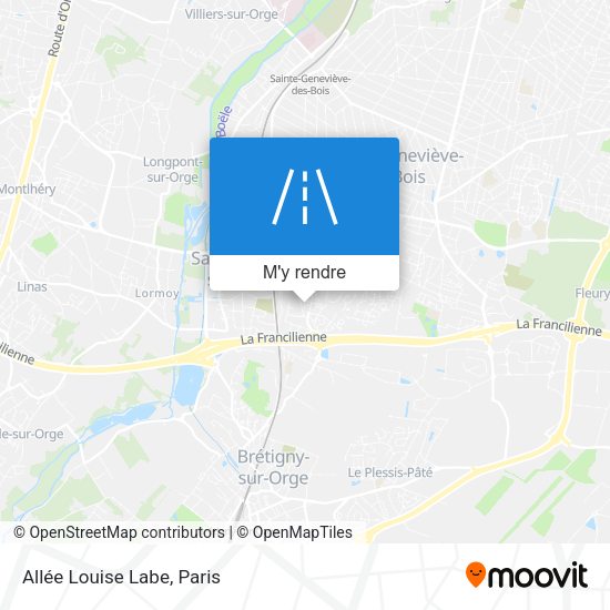 Allée Louise Labe plan
