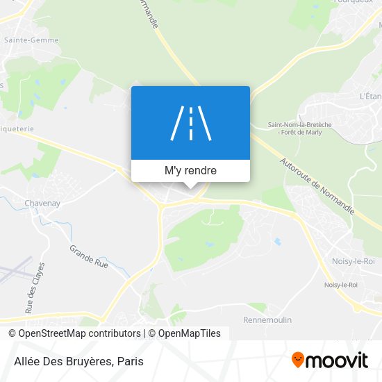 Allée Des Bruyères plan