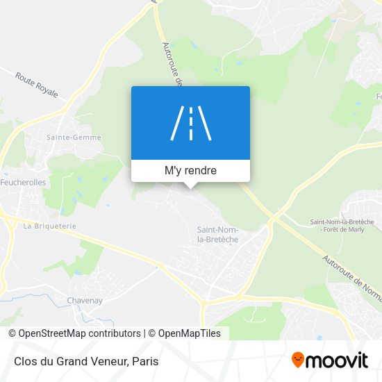 Clos du Grand Veneur plan
