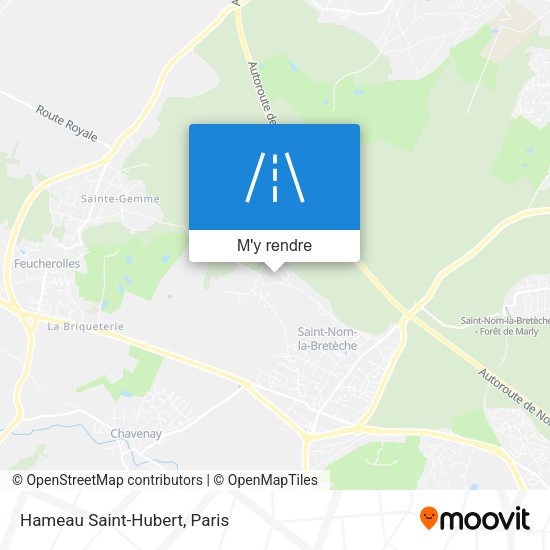 Hameau Saint-Hubert plan