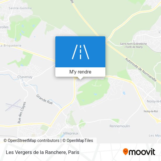 Les Vergers de la Ranchere plan