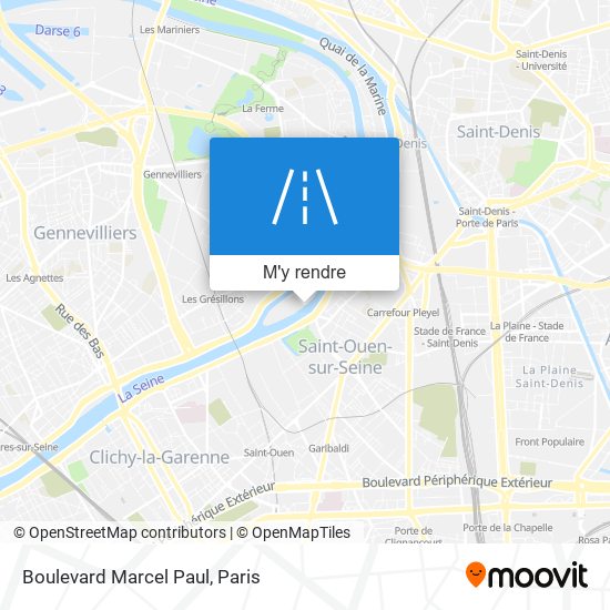 Boulevard Marcel Paul plan