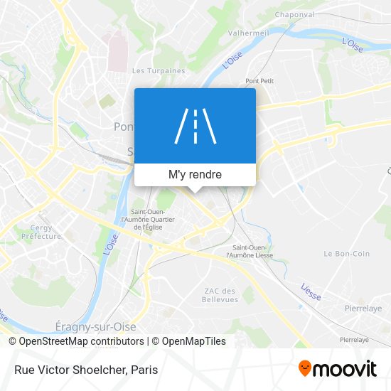 Rue Victor Shoelcher plan