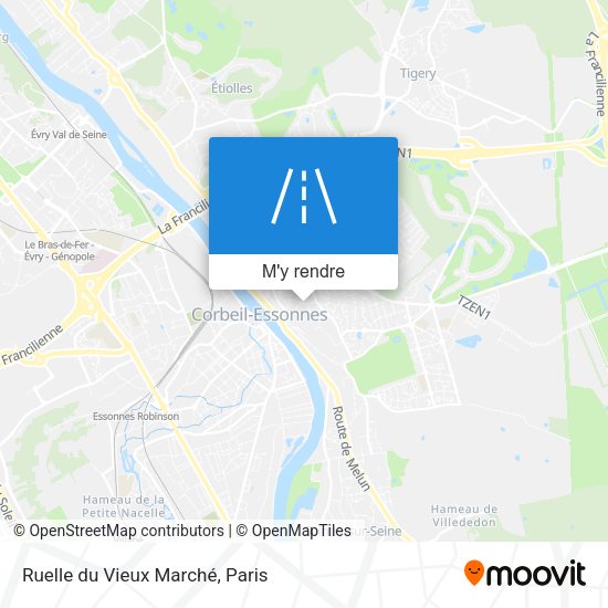 Ruelle du Vieux Marché plan