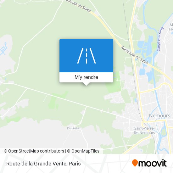 Route De La Grande Vente plan