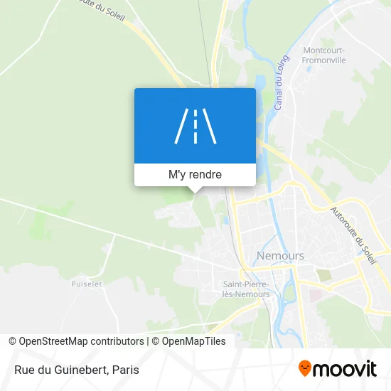 Rue du Guinebert plan