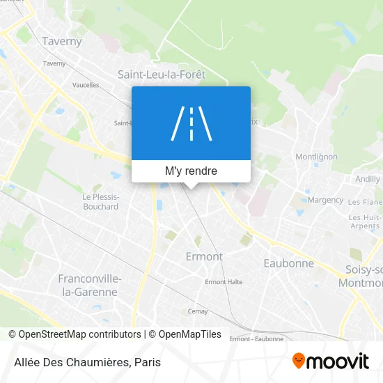 Allée Des Chaumières plan