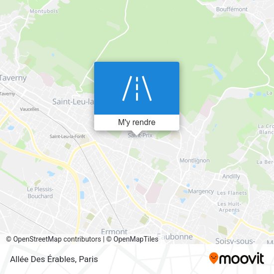 Allée Des Érables plan