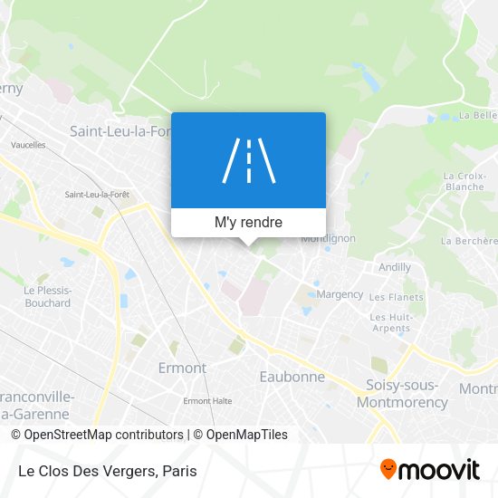 Le Clos Des Vergers plan