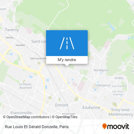 Rue Louis Et Gérald Donzelle plan