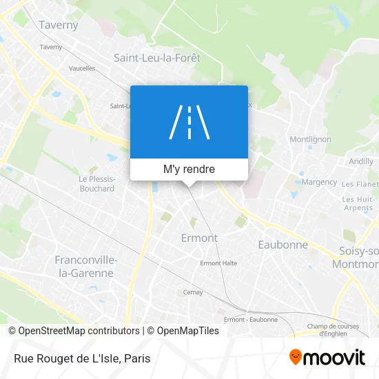 Rue Rouget de L'Isle plan