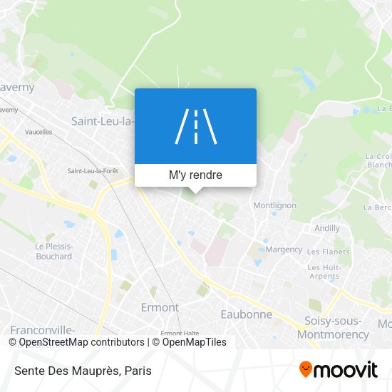 Sente Des Mauprès plan