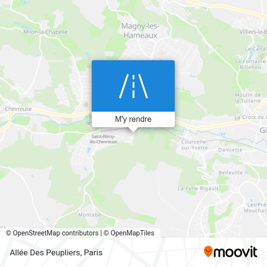 Allée Des Peupliers plan