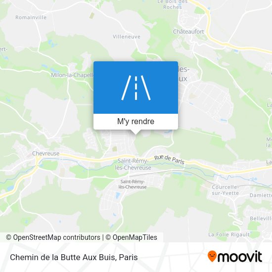 Chemin de la Butte Aux Buis plan