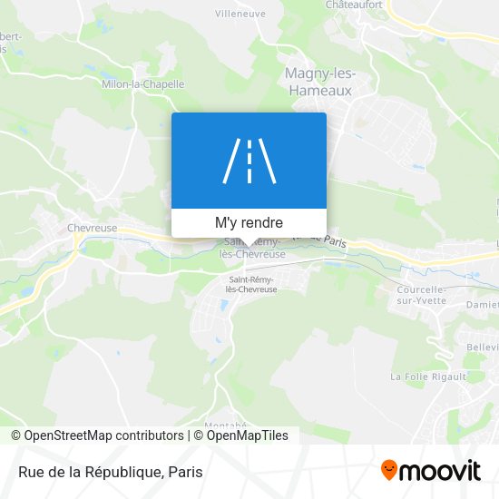 Rue de la République plan