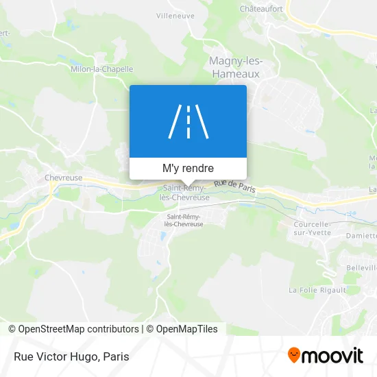 Rue Victor Hugo plan