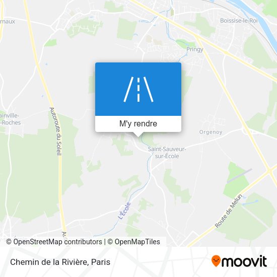 Chemin de la Rivière plan