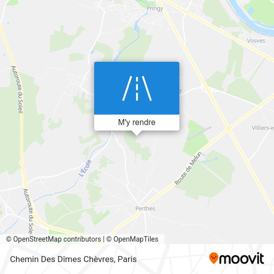 Chemin Des Dîmes Chèvres plan